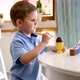Cute Little Boy Painting Easter Eggs at Home - VideoHive Item for Sale