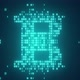 Bitcoin Cryptocurrency Concept In Binary Code Form - VideoHive Item for Sale
