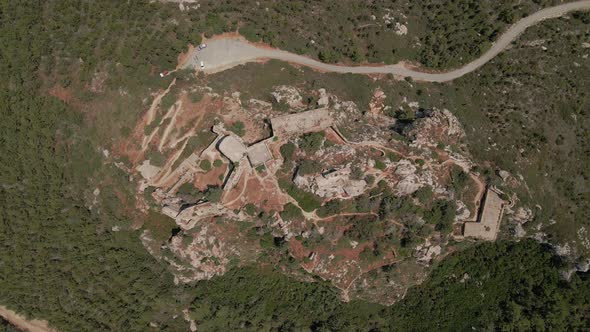 Castle at top of the mountain