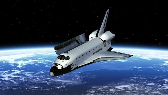 Space Shuttle Payload Bay Doors Opens