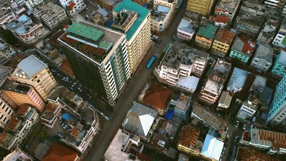 aerial view of Dar es Salaam, Tanzania