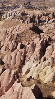 Cappadocia Landscape Aerial View