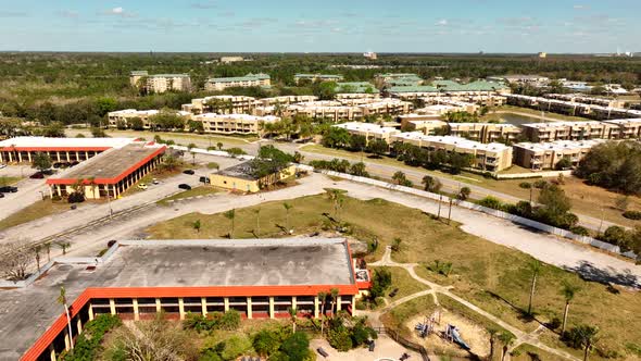 Aerial Video Maingate Lakeside Resort Kissimmee Florida