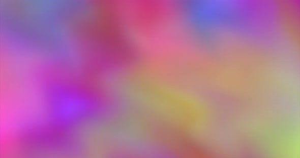 Abstract twisted holographic animation.Abstract multicolor liquid gradient background animation.