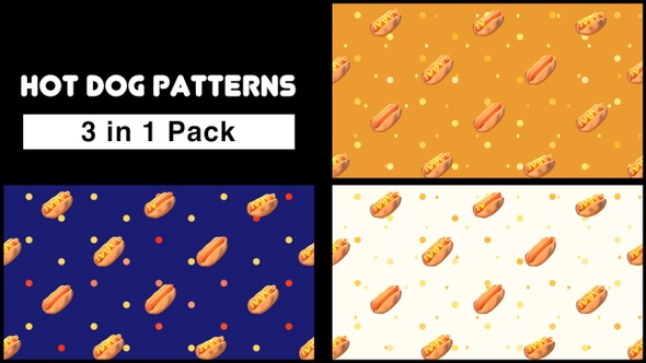 Hot Dog Patterns Pack