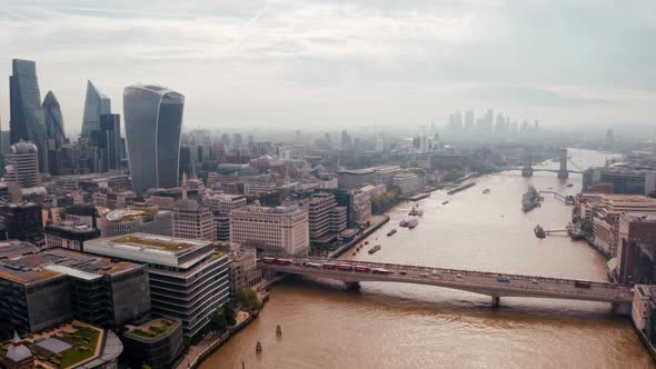 Beautiful London Business District View