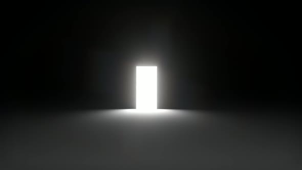 Mysterious Light Door