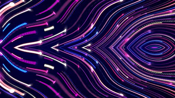 Abstract Organic Wavy Lines 4K