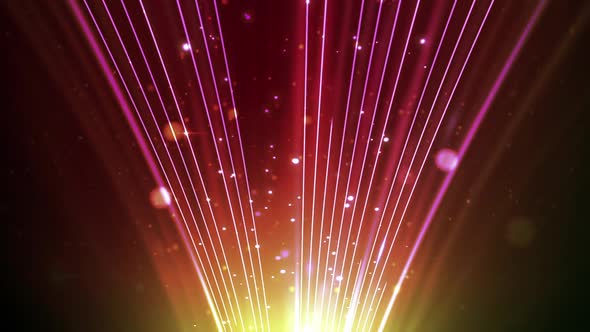 Shining particle light motion background