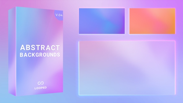 Bright Colorful Soft Gradient Backdrops Pack