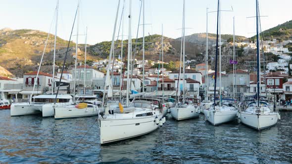 Inside port of Hydra