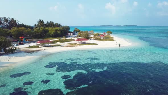 Maafushi Local Beach 4k