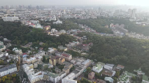 Kyiv - the Capital of Ukraine. Aerial View. Kiev