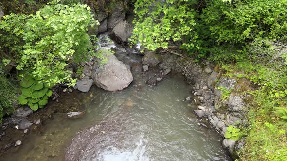 water stream spring