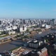 Puerto Madero, Promenade (Buenos Aires, Argentina) aerial view, drone footage - VideoHive Item for Sale