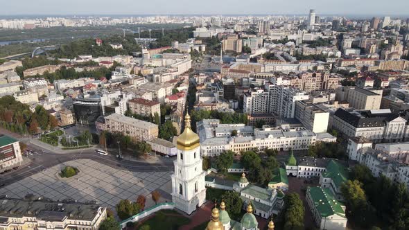 Kyiv  Aerial View of the Capital of Ukraine