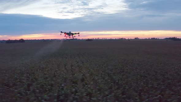 Agro Drone In Sky