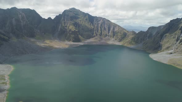 Crater Lake Pinatubo Philippines Luzon