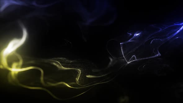 Abstract Epic Particles Background