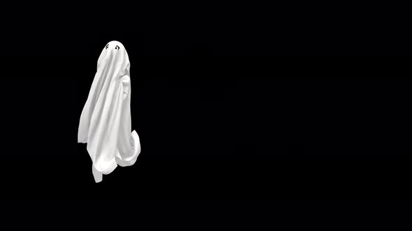 24 Ghost Halloween Dancing 4K