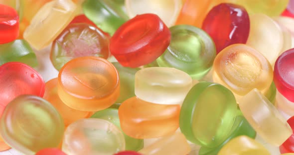 Colorful candy gummy