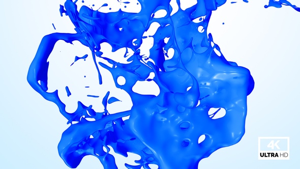 Splash Of Blue Paint alt