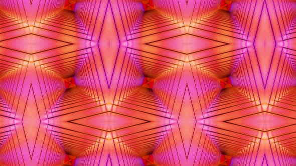 Colorful Zoom In Tunnel Pattern Background Animation