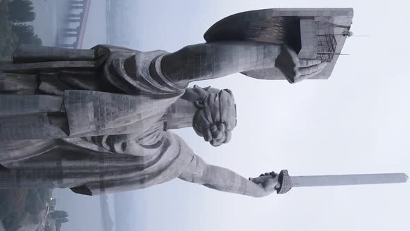 Motherland Monument in Kyiv Ukraine