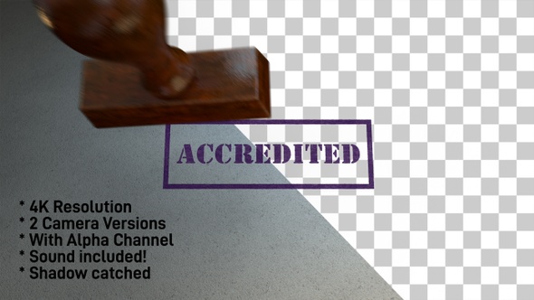 Accredited Stamp 4K - 2 Pack