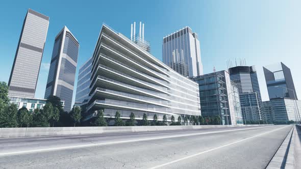 Build up of skyscrapers. Construction new buildings. alt