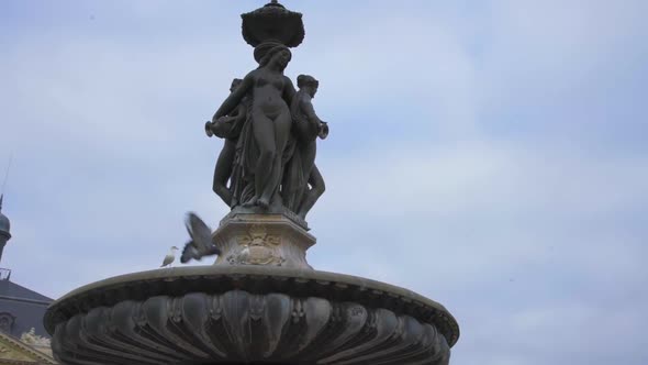 Bordeaux, place de la bourse 