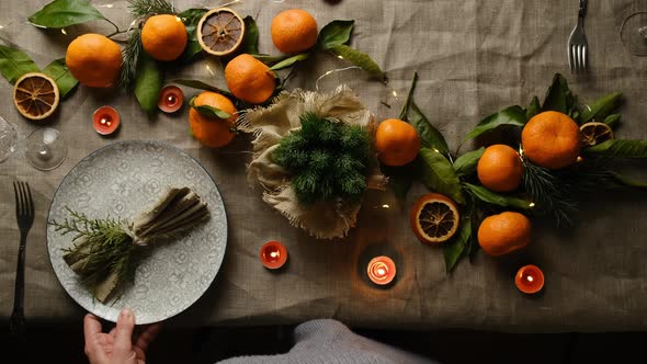 Christmas Table Decoration