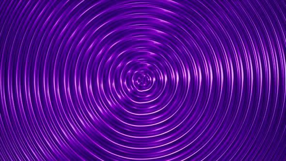 Glowing Reflective Purple Circle Ripple Wave Effect