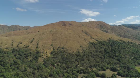 Mountain Landscape with Valley Island of Luzon Philippines