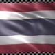 Thailand waving flag looped - VideoHive Item for Sale