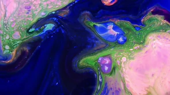 Psychedelic Cosmos Paint Texture  alt