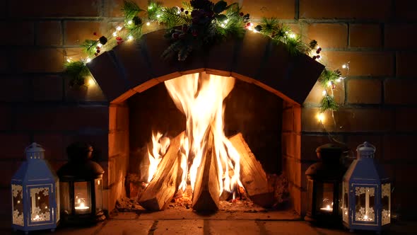 Christmas Fireplace