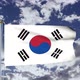 South Korea Flag Waving - VideoHive Item for Sale