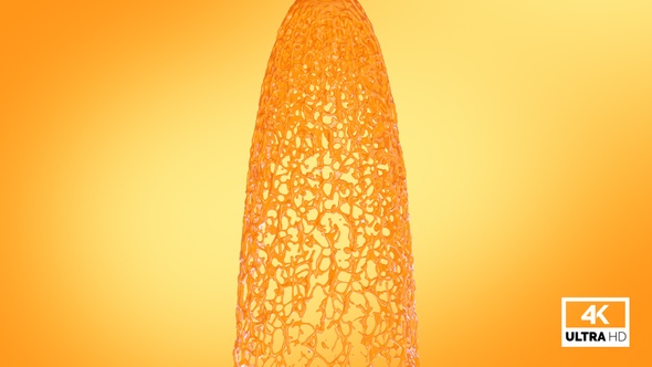 Falling Orange Juice Like Fountain alt