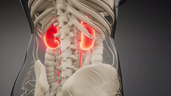 Medically Accurate Illustration of the Kidneys