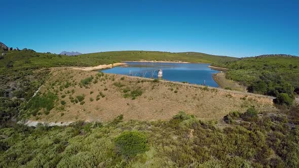 Large dam on Paarl mountain