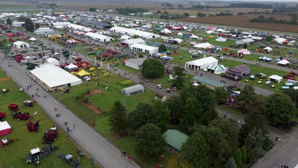 Farm Science Review in London, Ohio present by the Ohio State University Extension Program.  Featuri