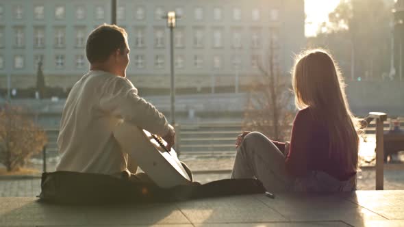 Romantic Date on the Waterfront