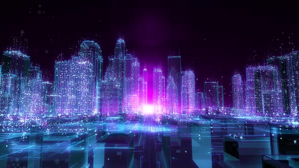 Digital Particle Smart City