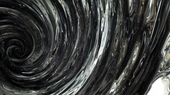 Liquid Mirror Spiral