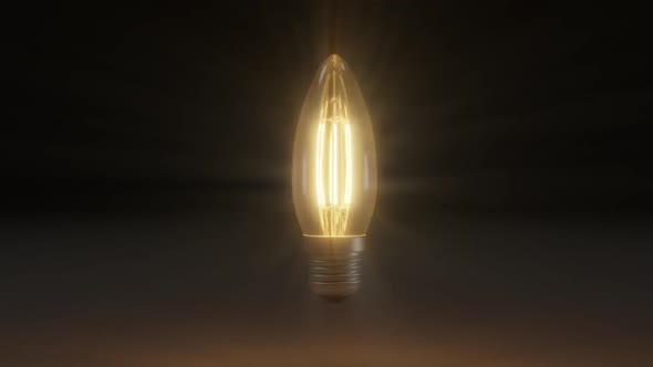 Flickering Lamp Loop Animation