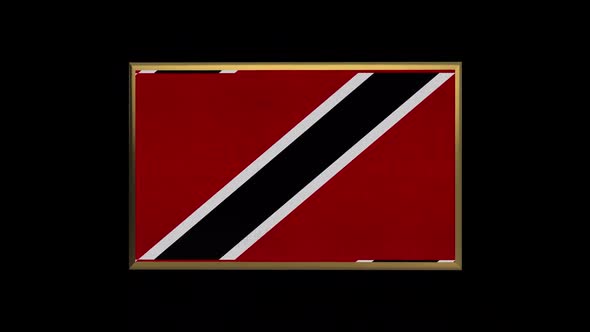 Trinidad 3D Flag