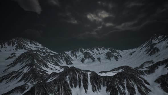 Storm Cloud Over Dolomites