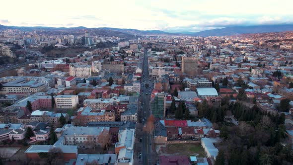 Fly Above The Evening City