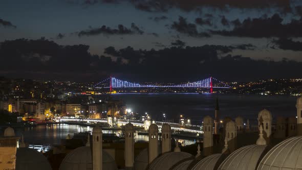 İstanbul / Bosphorus Birdge's , Timelapse 